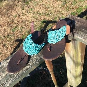 Lucky Brand wedge sandals